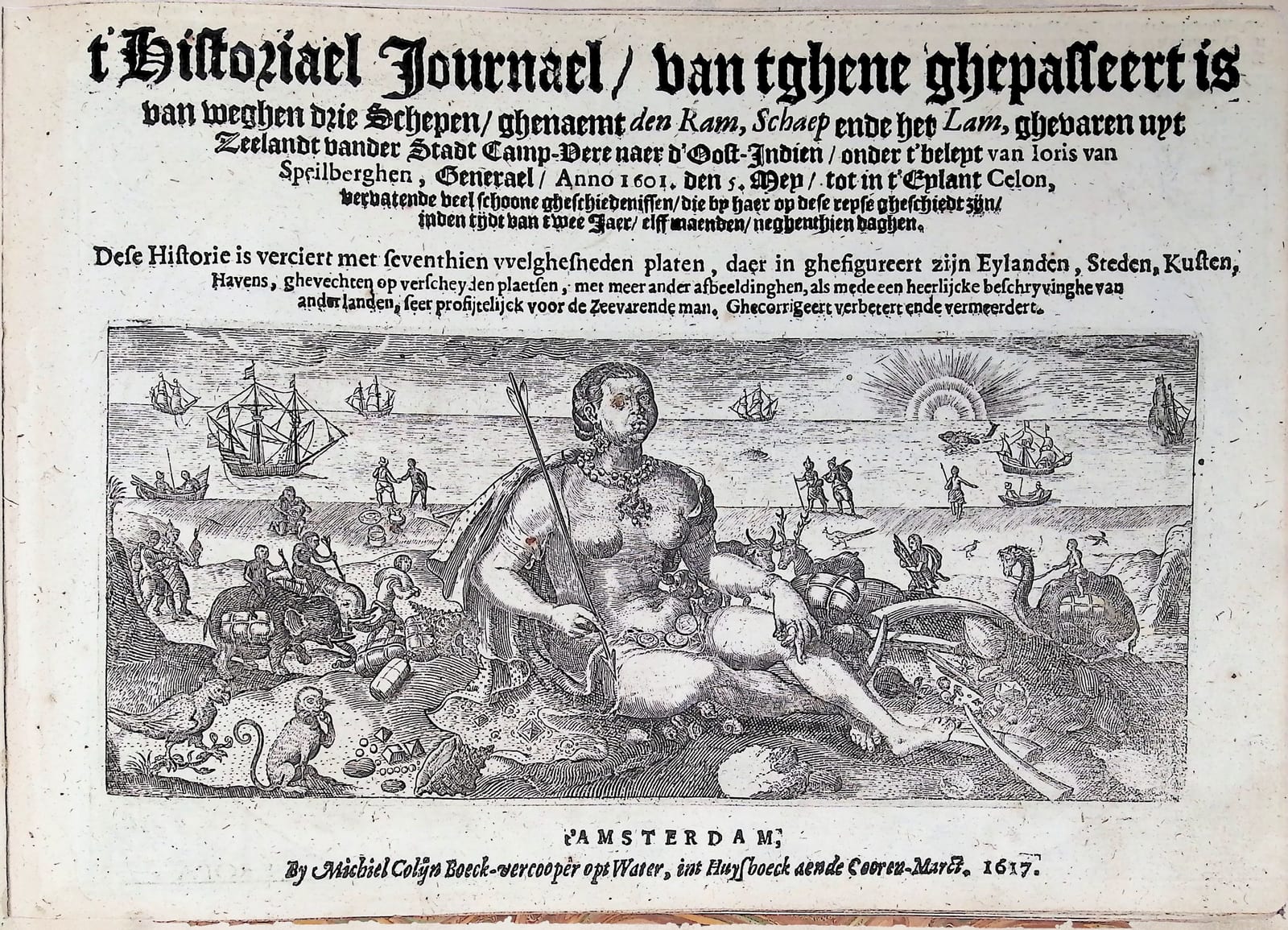 ’t Historiael Journael van Joris van Spilbergen naer Oost-Indien (Ceylon)
