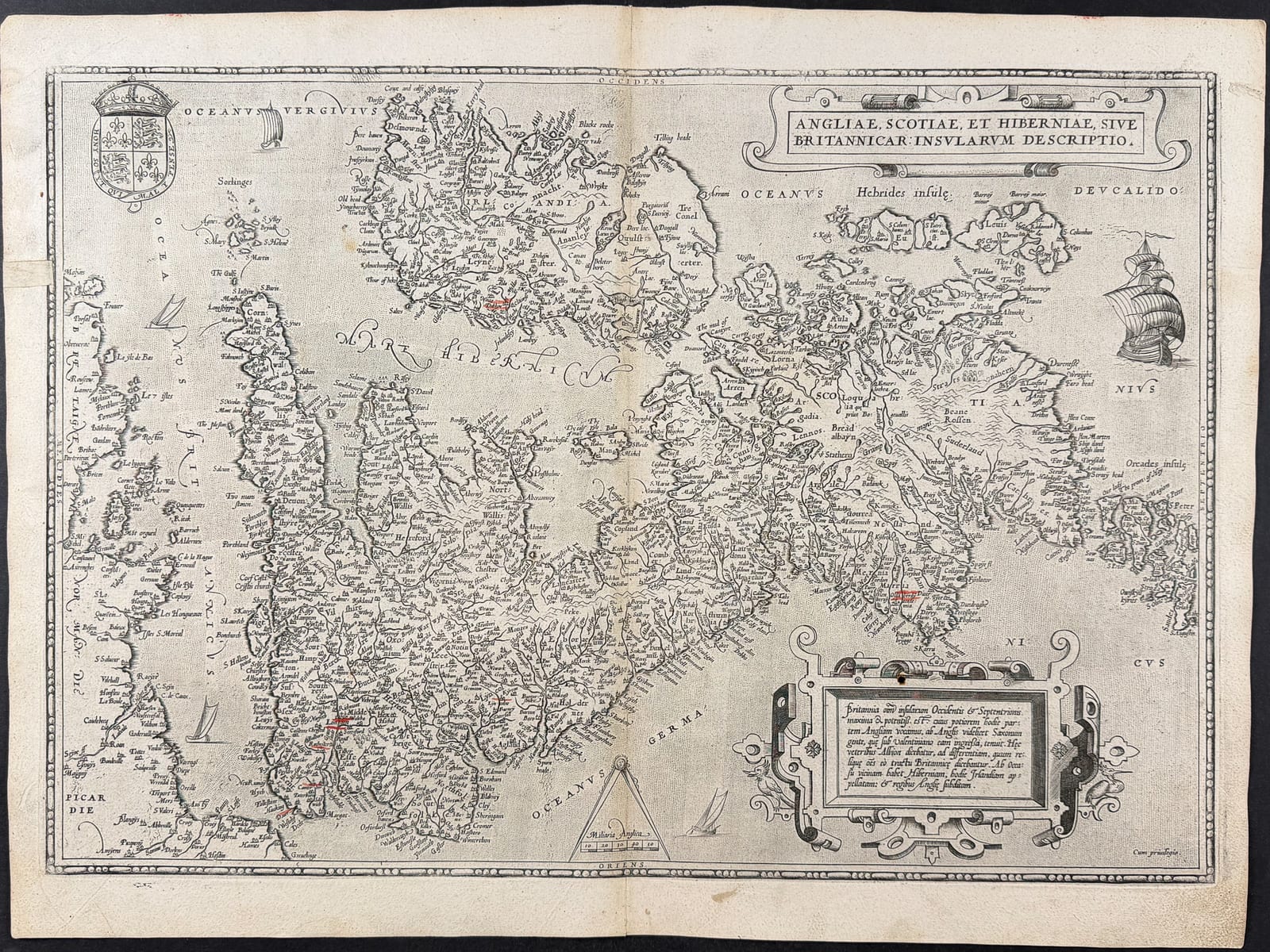 Angliae, Scotiae, et Hiberniae, sive Britannicarum Insularum Descriptio