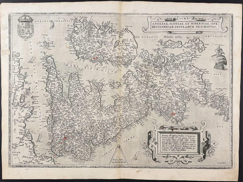 Angliae, Scotiae, et Hiberniae, sive Britannicarum Insularum Descriptio