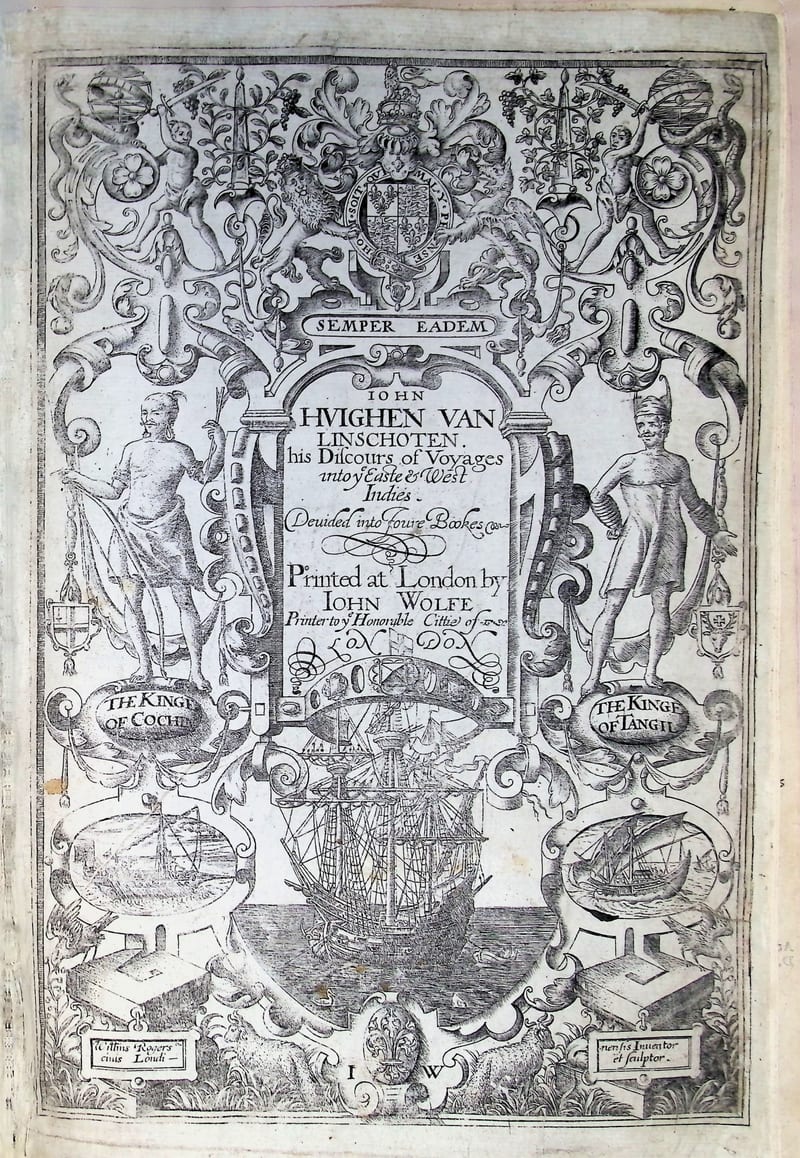 John Huighen van Linschoten his Discours of Voyages into ye Easte & West Indies