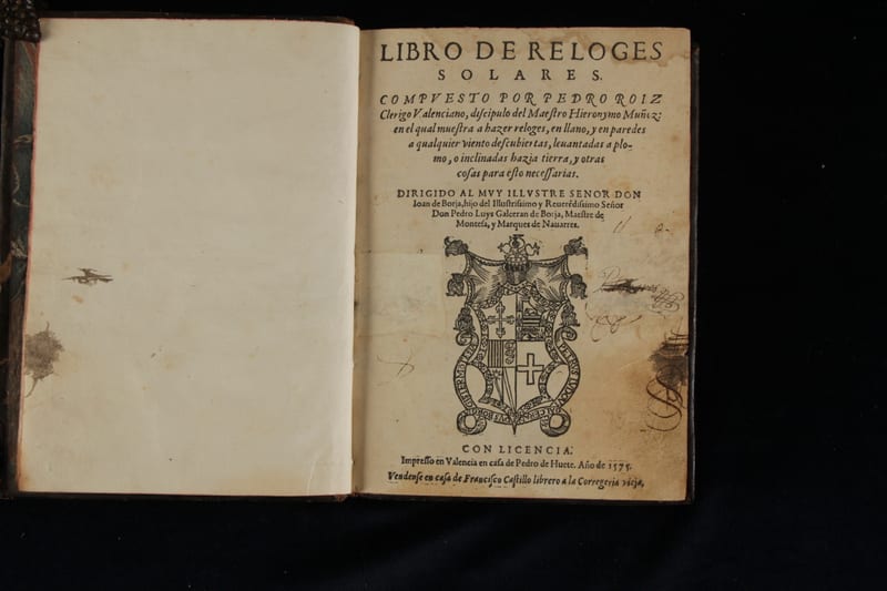 Libro de reloges solares