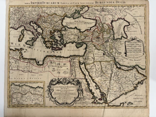 Estats de l'Empire du Grand Seigneur des Turcs, en Europe, en Asie et en Afrique (The Ottoman Empire), à l'usage de Monseigneur le Duc de Bourgogne