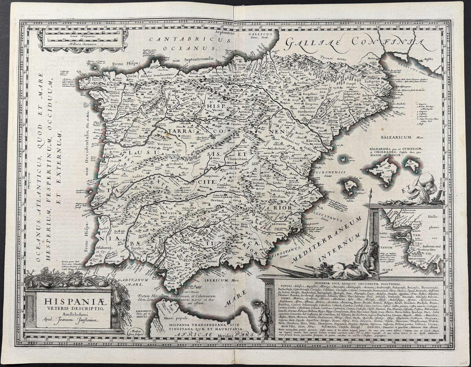 Hispaniae Veteris Descriptio (Ancient Spain and Portugal)