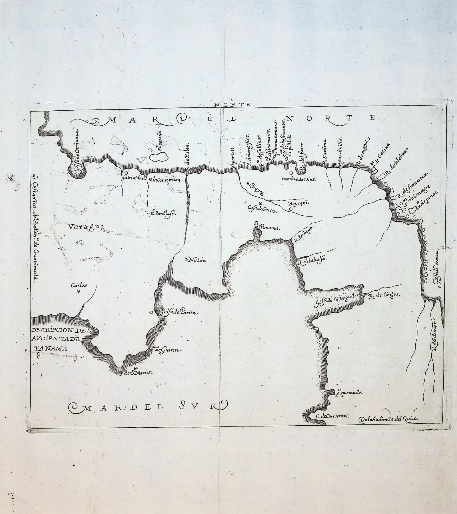Descripcion de la Audiencia de Panama (The Audiencia of Panama, the Isthmus)