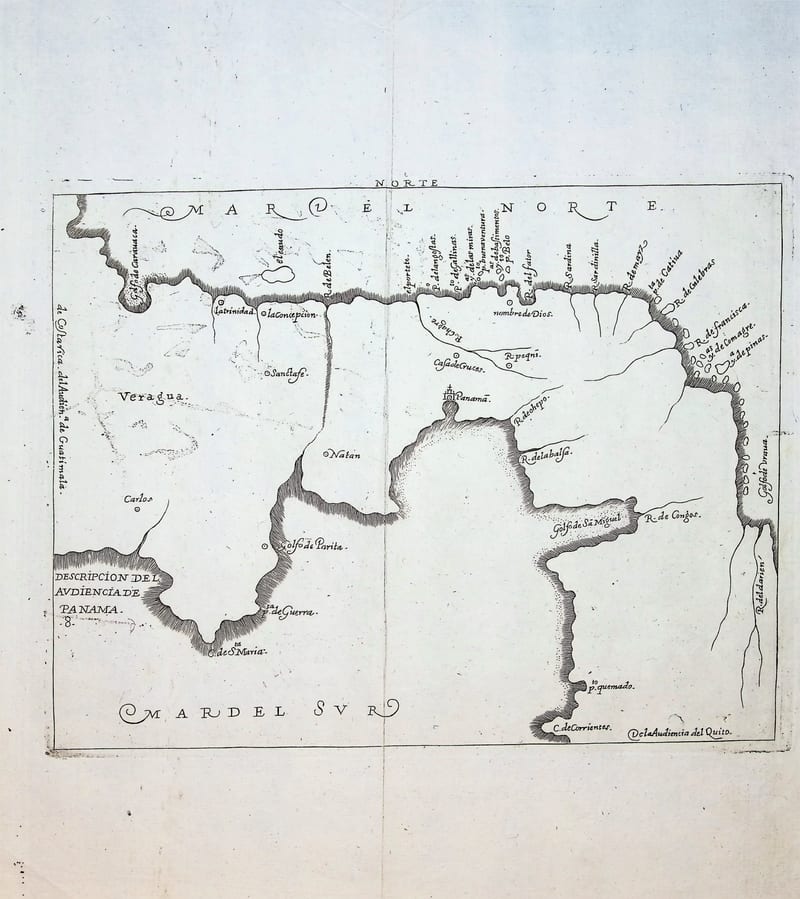 Descripcion de la Audiencia de Panama (The Audiencia of Panama, the Isthmus)