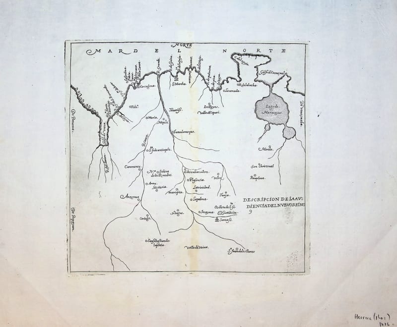 Descripcion del Audiencia del Nuevo Reino (The Audiencia of the New Kingdom of Granada, Colombia)