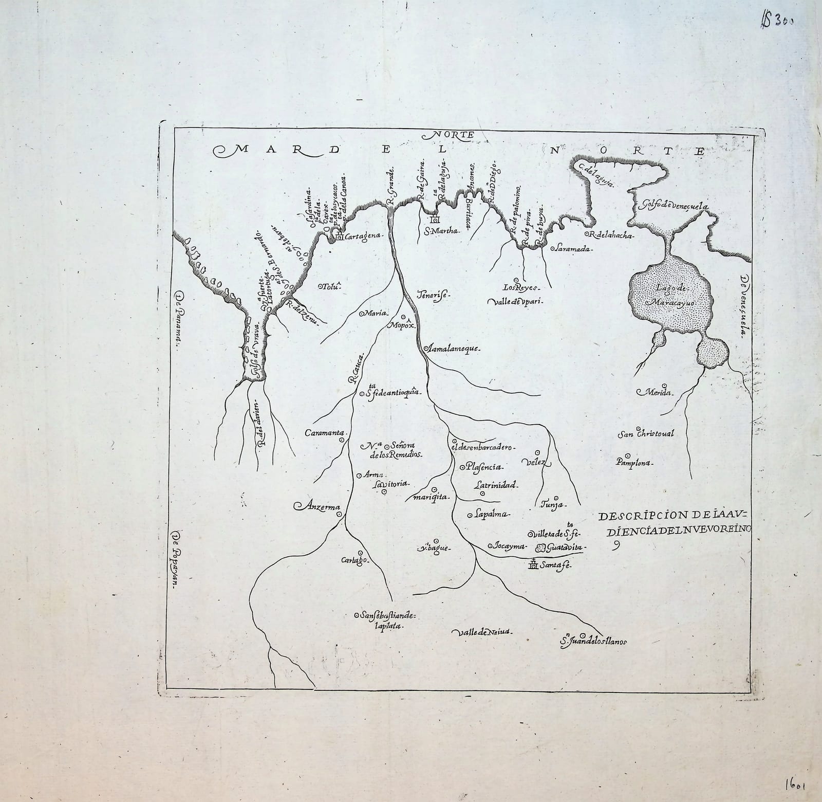 Descripcion del Audiencia del Nuevo Reino (The Audiencia of the New Kingdom of Granada, Colombia)