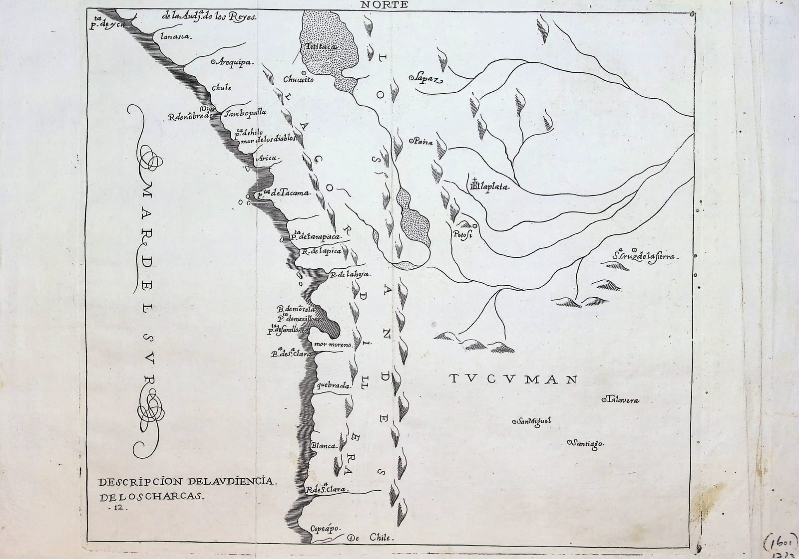 Descripcion del Audiencia de los Charcas (The Audiencia of Charcas, Bolivia)