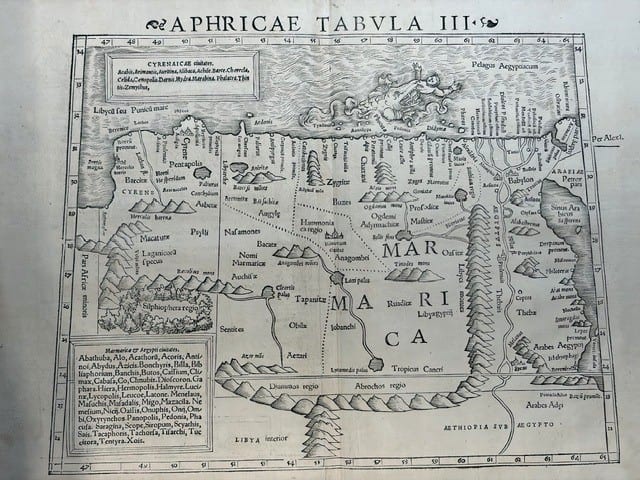 FOUR SIXTEENTH-CENTURY REGIONAL MAPS OF AFRICA
