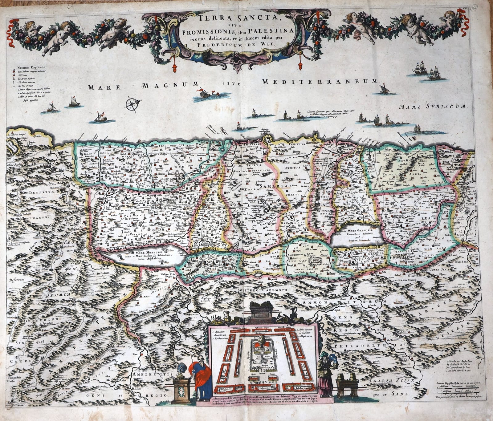 Terra Sancta, sive Promissionis, olim Palestina (The Holy Land)