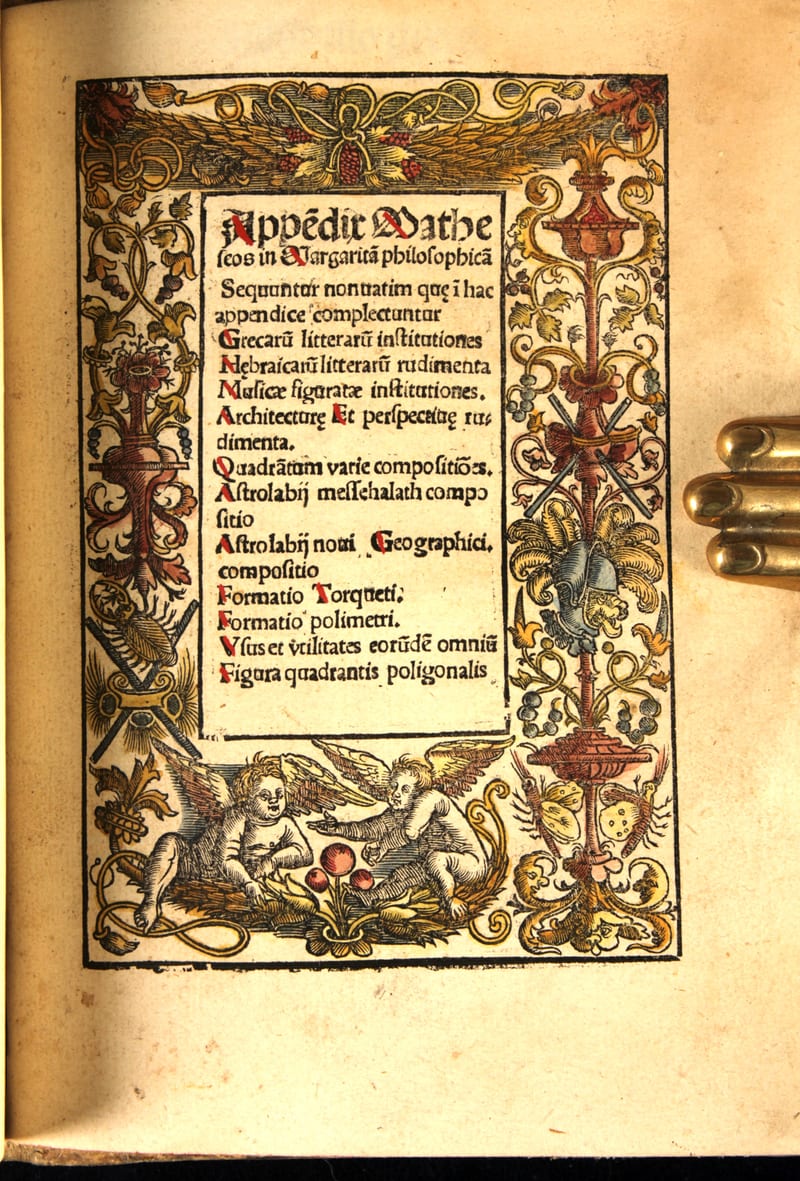 Margarita Philosophica Nova