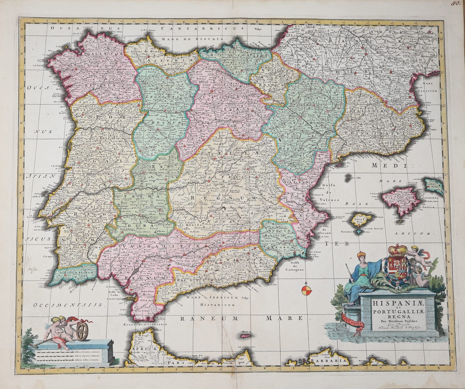 Hispaniae et Portugalliae Regna (Spain and Portugal)
