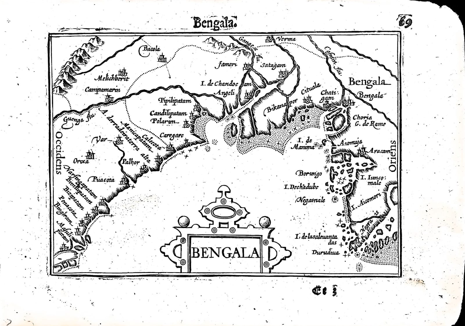 Bengala (Bengal and the Bay of Bengal)