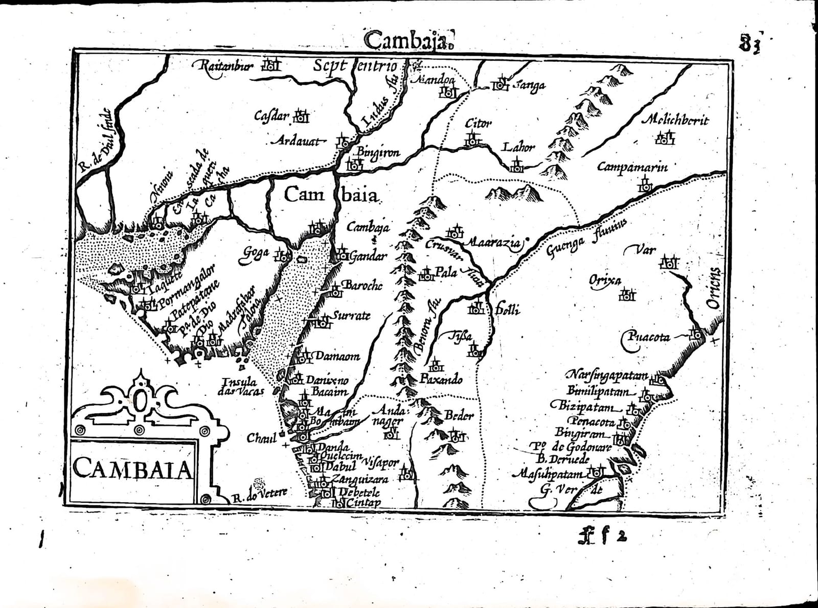 Cambaia (Gujarat and the Indian subcontinent)