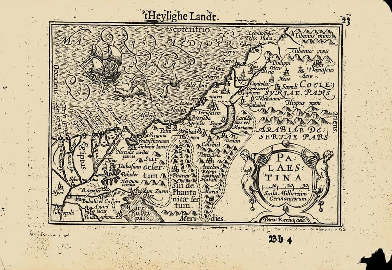 't Heylighe Landt: Palaestina (the Holy Land)