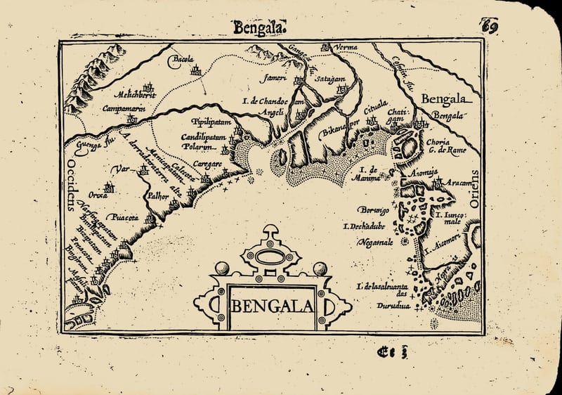 Bengala (Bengal and the Bay of Bengal)