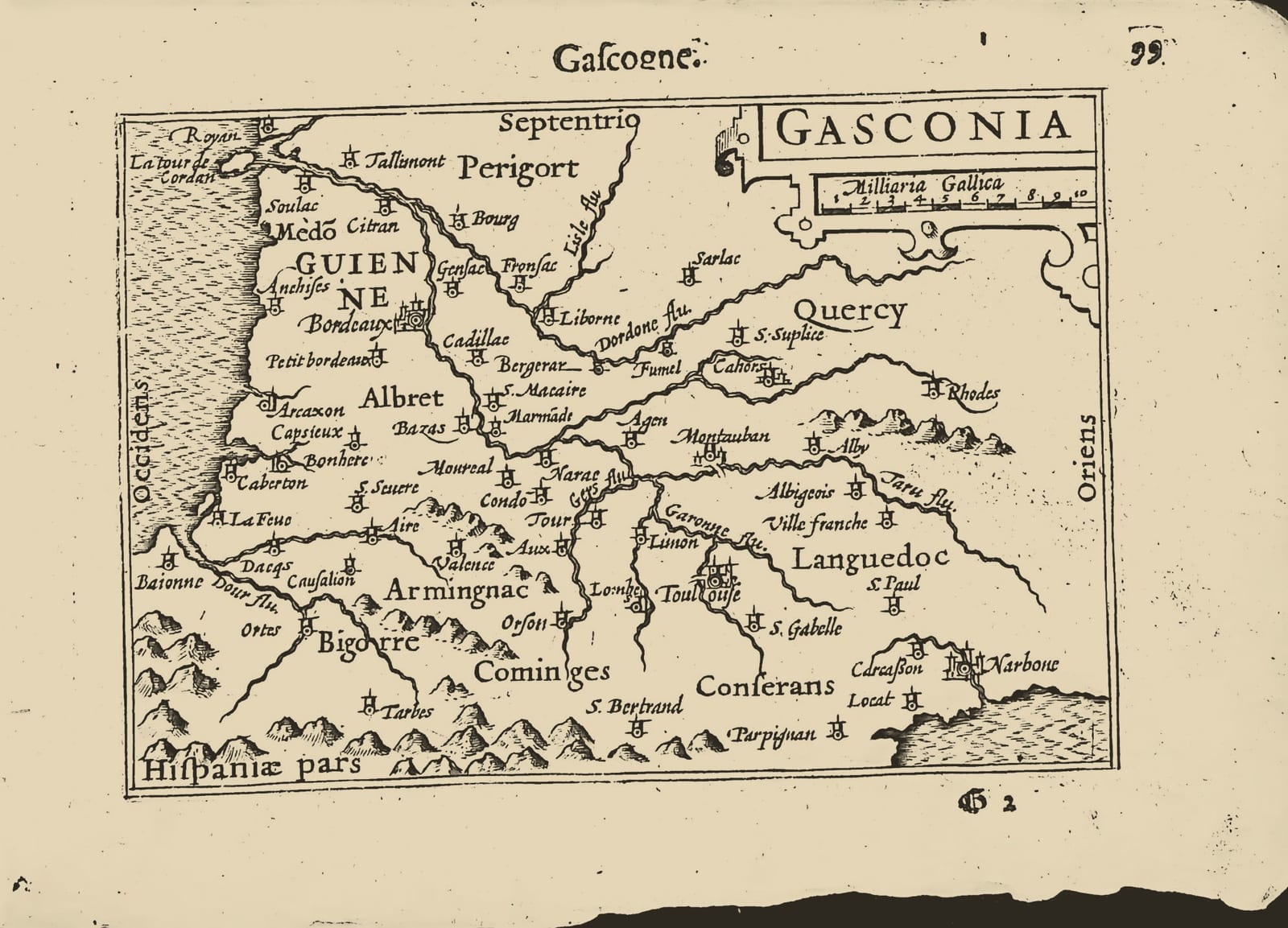 Gasconia (Gascogne, Gascony)