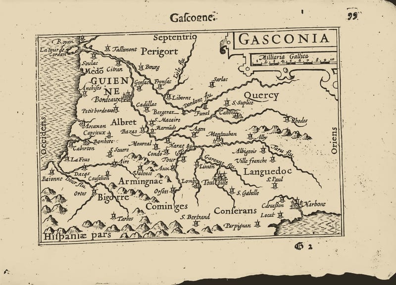 Gasconia (Gascogne, Gascony)