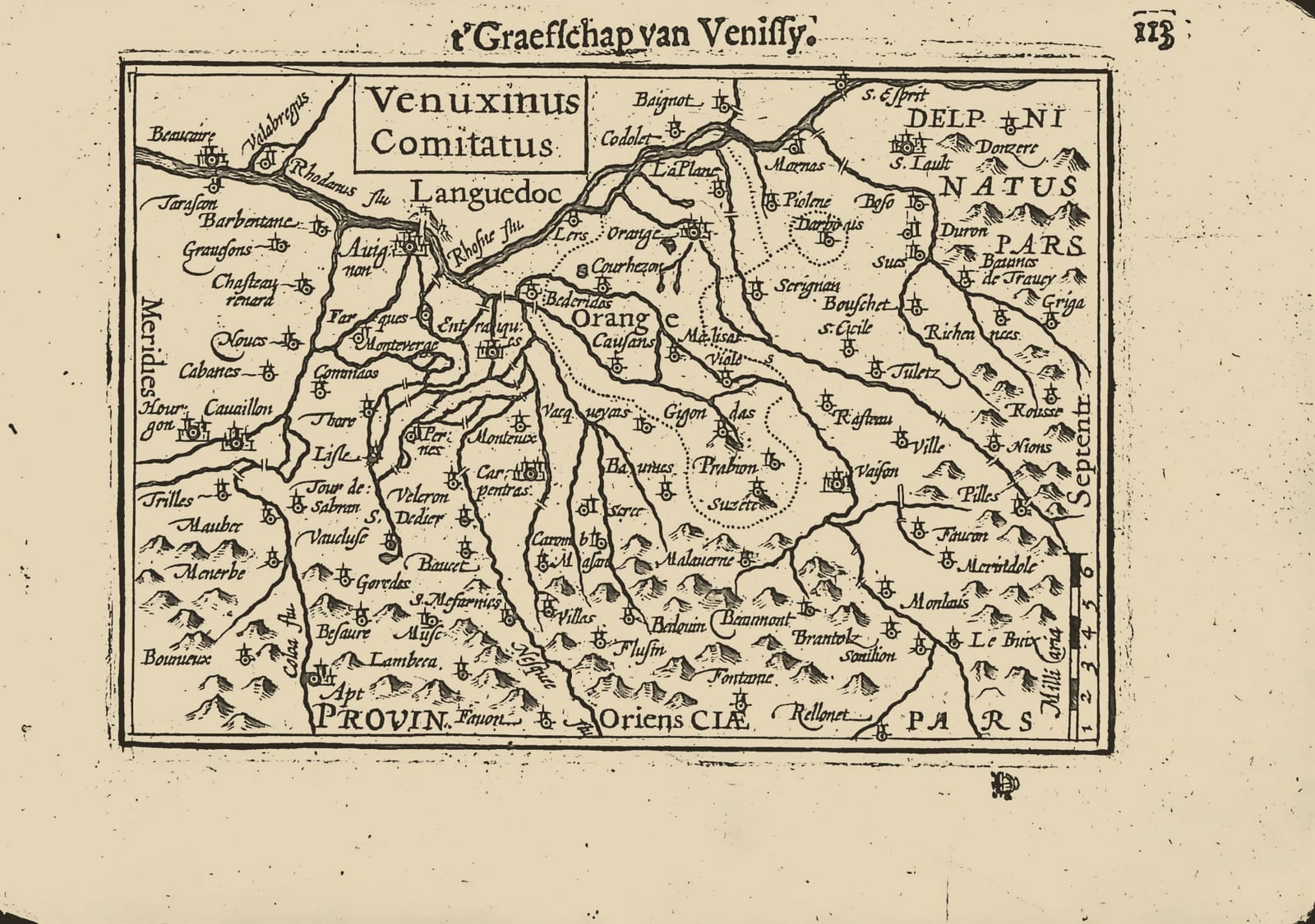 Venuxinus Comitatus (t'Graefschap van Venissy, the Comtat Venaissin)