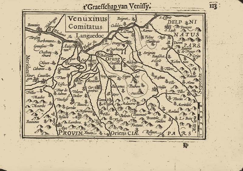 Venuxinus Comitatus (t'Graefschap van Venissy, the Comtat Venaissin)