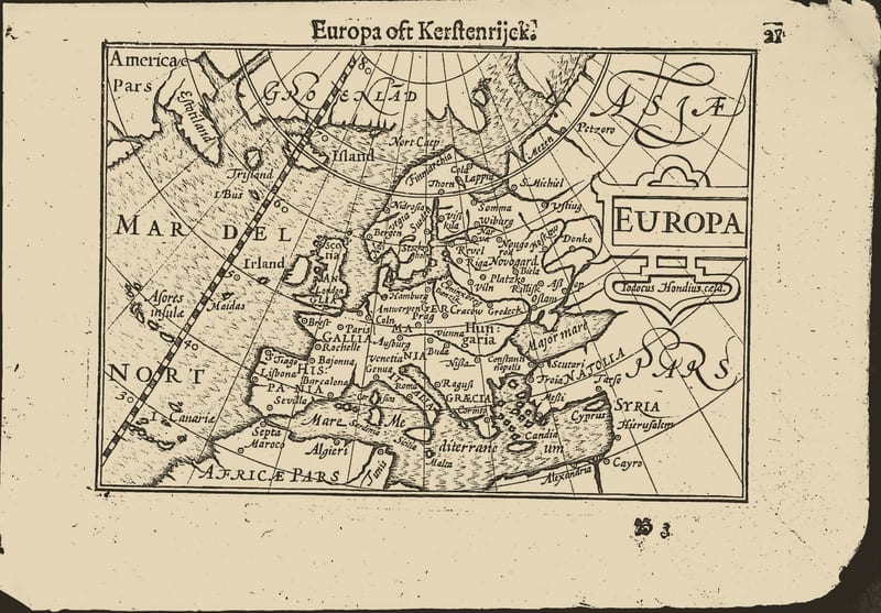 Europa (Europa oft Kerstenrijck, Europe or Christendom)