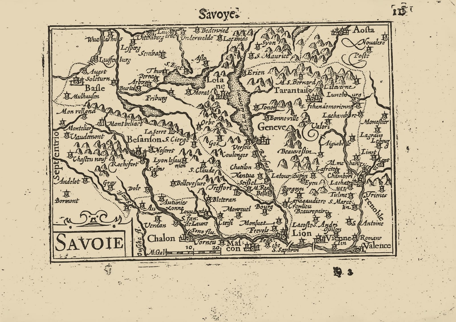 Savoie (Savoye, the Duchy of Savoy)