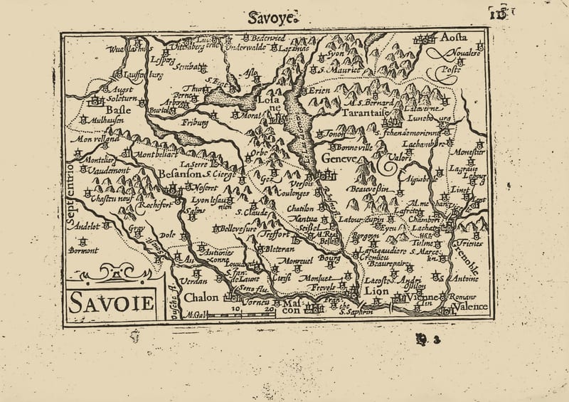 Savoie (Savoye, the Duchy of Savoy)