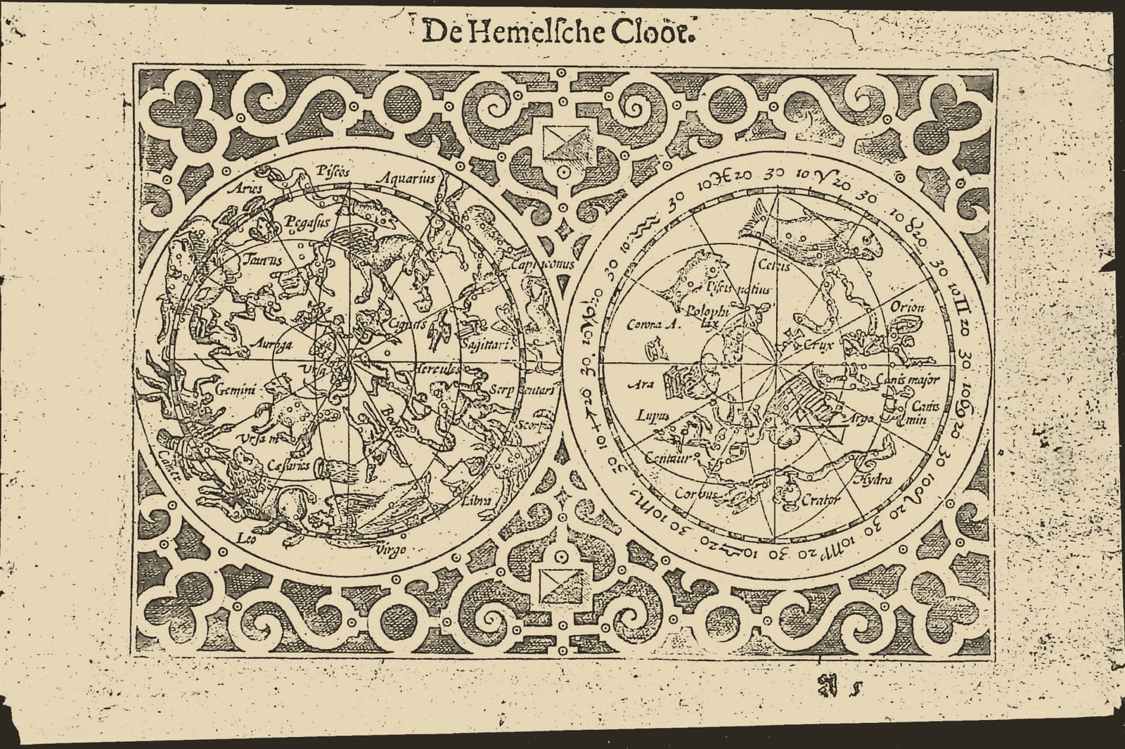 De Hemelsche Cloot (the Celestial Hemispheres)