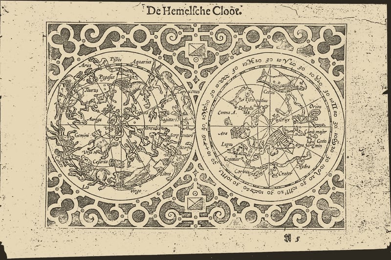 De Hemelsche Cloot (the Celestial Hemispheres)