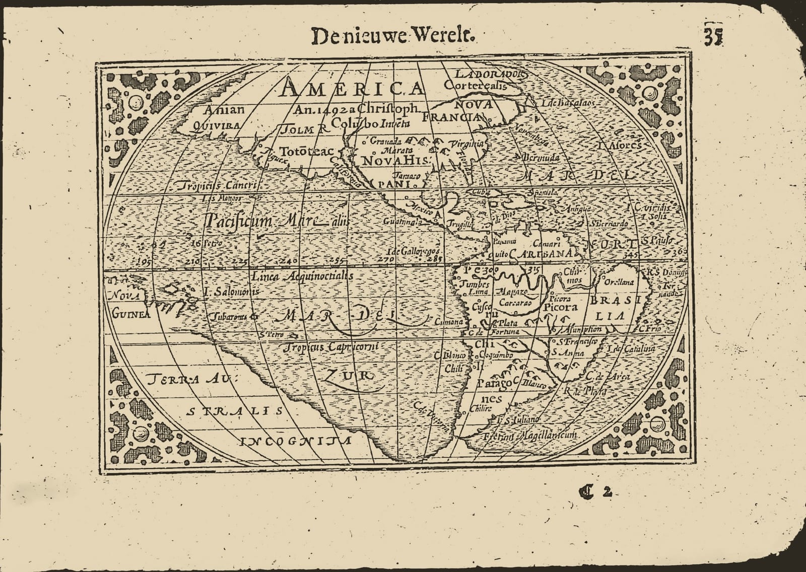 America (De Nieuwe Werelt, the New World)