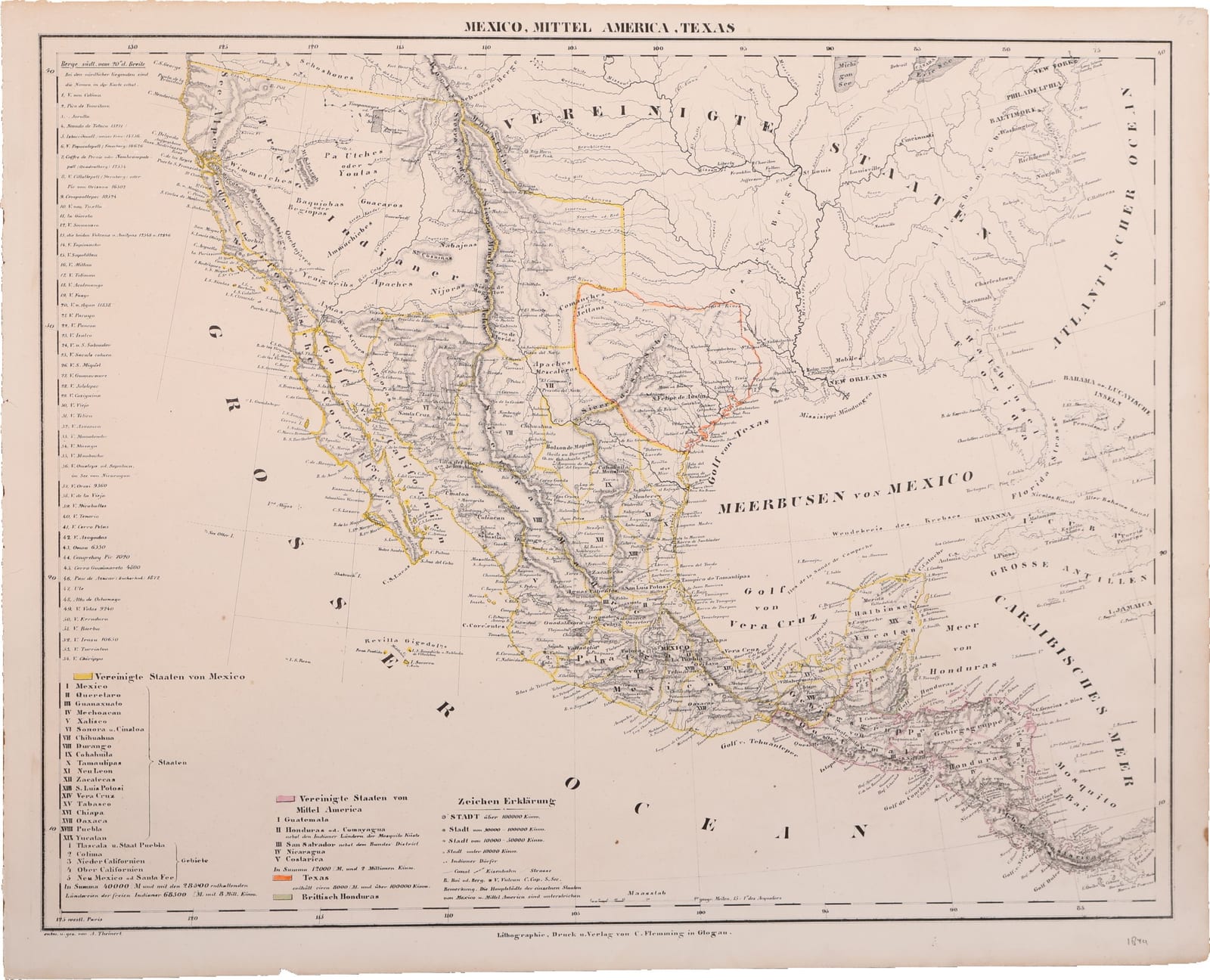 Mexico, Mittel America, Texas