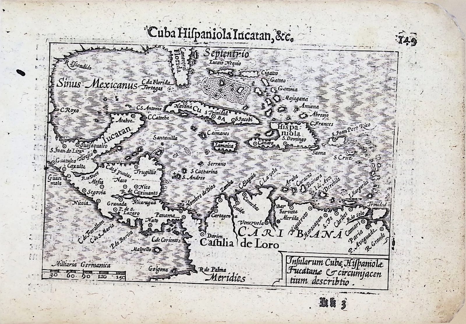 Cuba Hispaniola Iucatan, &c. (the Caribbean)